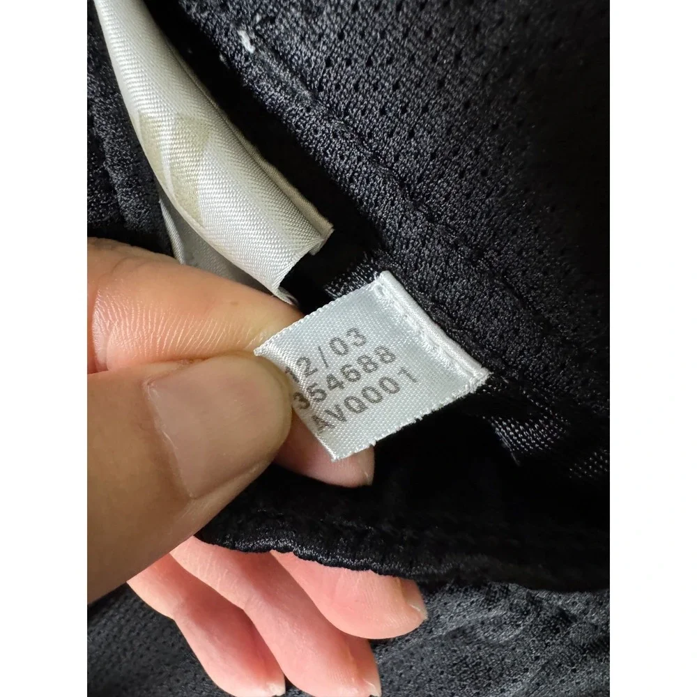 Y2K Adidas Sweatpants Men Small Black‎ White Training Outdoors Athletic Baggy